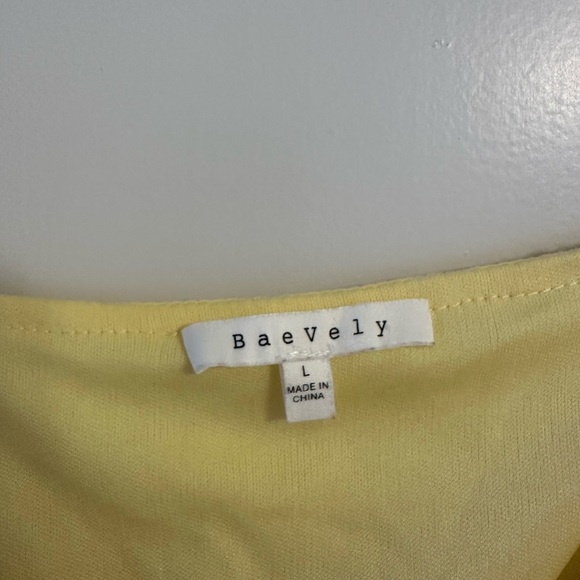 Yellow Mini Dress - Picture 3 of 3